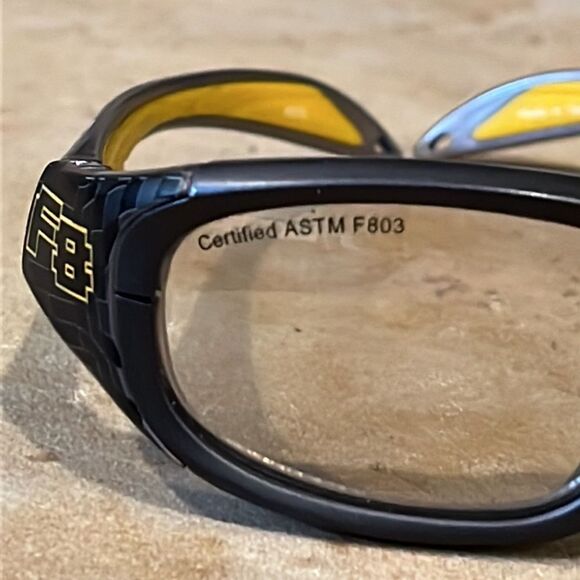 Liberty Sport Rec Specs Morpheus F8 Grey and Yellow Safety Glasses - Picture 5 of 7